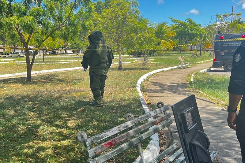 Polícia Militar e Polícia Federal atuam em ocorrência objeto