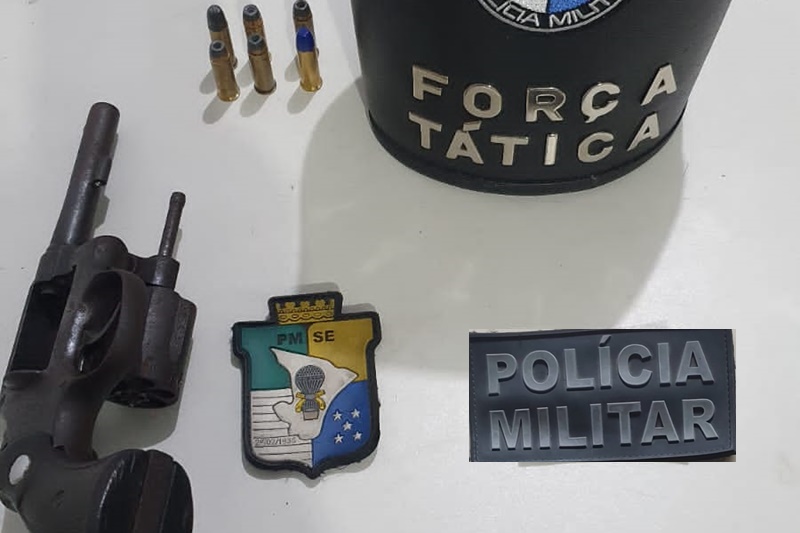 Polícia Militar Apreende Arma De Fogo E Prende Homem Na Zona Sul De